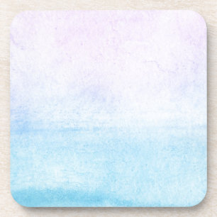 Posavasos Fondo pintado a mano 18 de la acuarela abstracta