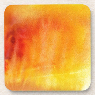 Posavasos Fondo pintado a mano 19 de la acuarela abstracta