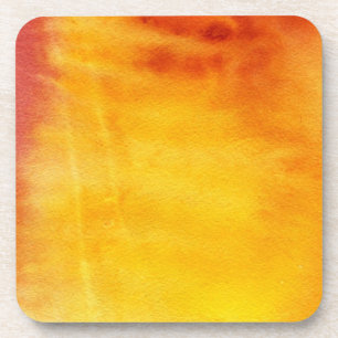 Posavasos Fondo pintado a mano 6 de la acuarela abstracta