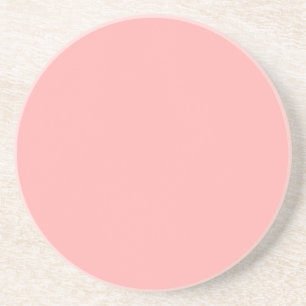 Posavasos Fondo rosa coral claro