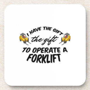Posavasos Forklift Gift