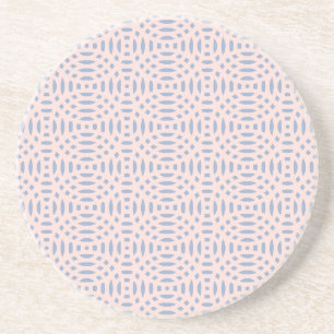 Posavasos forma circular patrón transparente