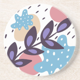 Posavasos Formas abstractas coloridas