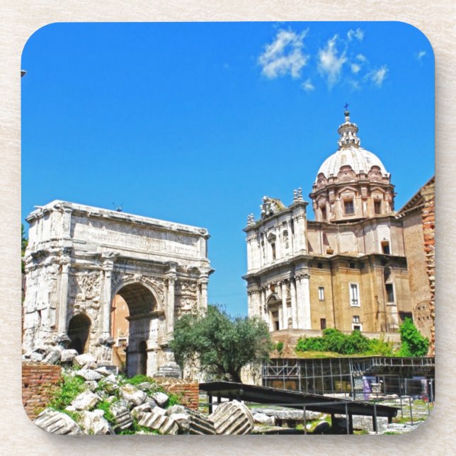 Posavasos Foro romano (Frente)