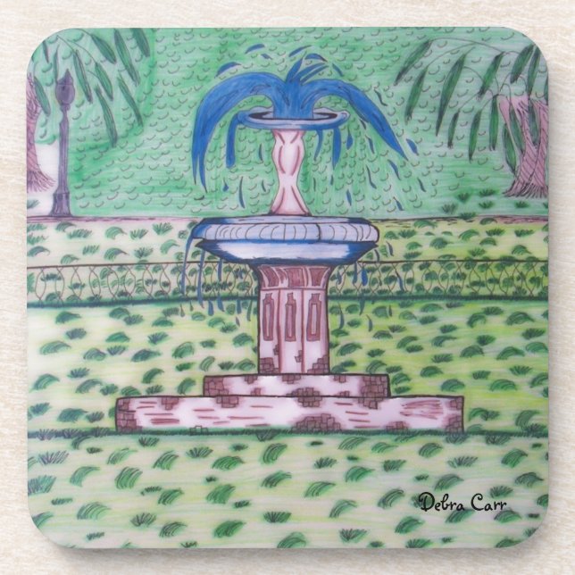 Posavasos Forsyth Park cork (Frente)