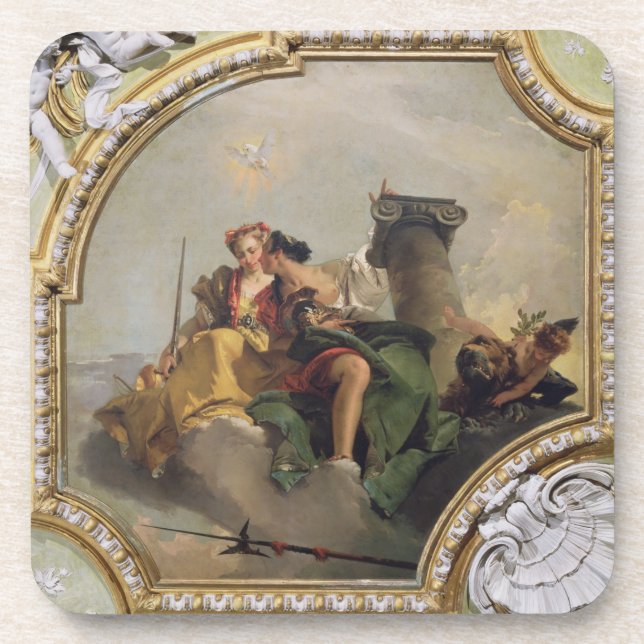 Posavasos Fortaleza de ánimo y justicia, del 'Sala (Frente)