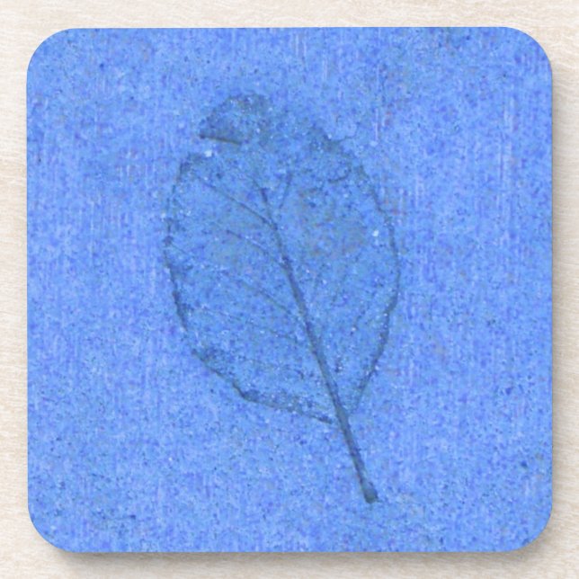 Posavasos Fósil de hoja (Frente)