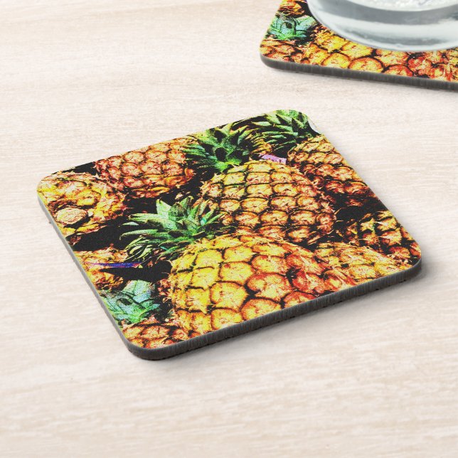 Posavasos Foto Cuta "Piñas". ¡Hazte con una en Zazzle (Lado Izquierdo)