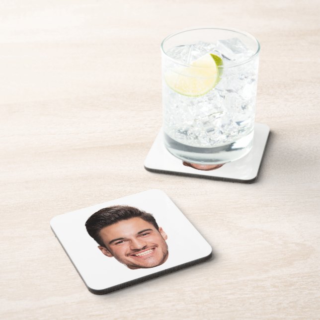 Posavasos Foto de Cara Personalizada (Lado Derecho)