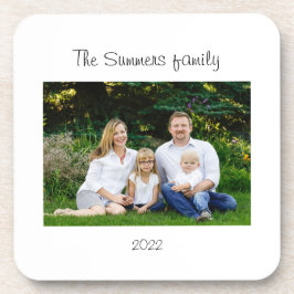 Posavasos Foto de familia Ataradores de plástico duros