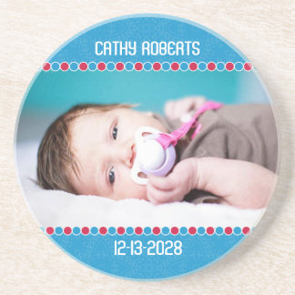Posavasos Foto de Holiday Baby Boy