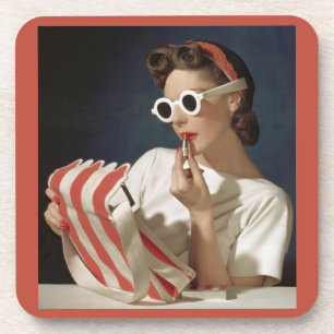 Posavasos Foto de moda de los años 50