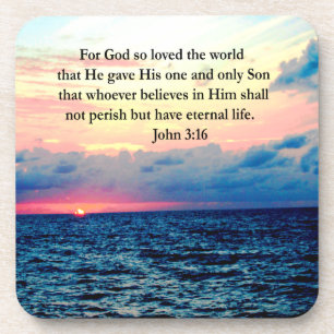 POSAVASOS FOTO ESPIRITUAL DE JOHN 3:16