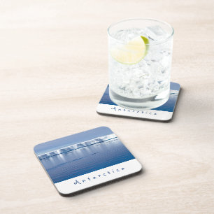 Posavasos Foto panorámica del iceberg de la Antártida con 