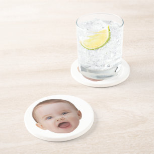 Posavasos Foto personalizada, Foto personalizada de cara