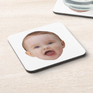 Posavasos Foto personalizada, Foto personalizada de cara