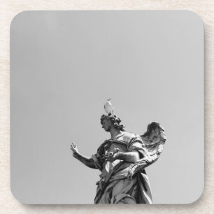 Posavasos Foto simple y moderna de la gaviota sobre la estat