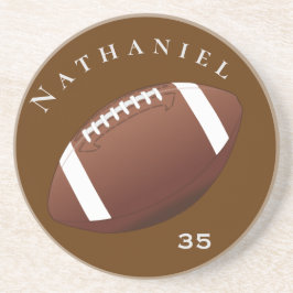 Posavasos Foto y texto de entusiastas del fútbol personaliza