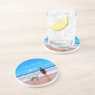Posavasos Foto y texto personalizado - Su propio diseño - Mi