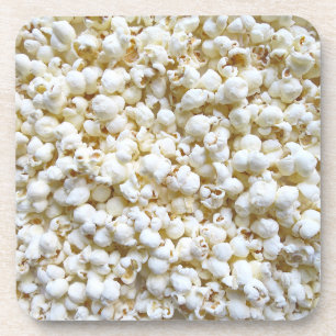 Posavasos Fotografía de decoración de palomitas festivas