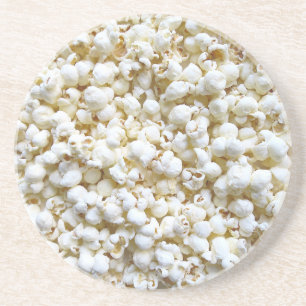 Posavasos Fotografía de decoración de palomitas festivas