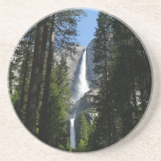 Posavasos Fotografía del paisaje de Yosemite Falls y bosques