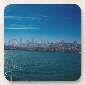Posavasos Fotografía del paseo marítimo de San Francisco Pie