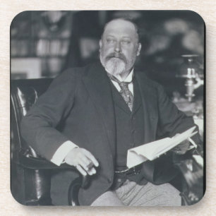 Posavasos Fotografía del retrato de Edward VII (1841-1910)