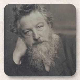 Posavasos Fotografía del retrato de William Morris (1834-96