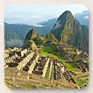 Posavasos Fotografía HD de Machu Picchu