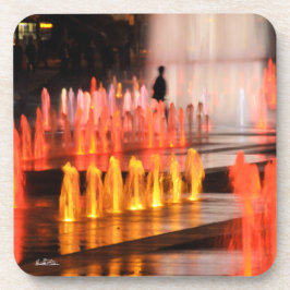 Posavasos fotografía, silueta hombre