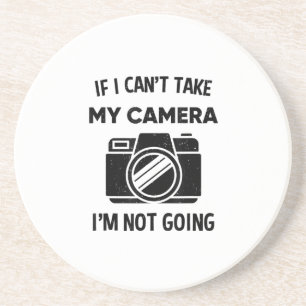 Posavasos Fotógrafo Si No Puedo Tomar Mi Cámara No Voy