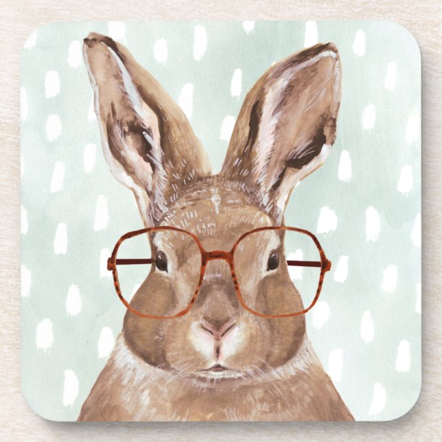 Posavasos Four-Eyed Forester | Bunny Rabbit (Frente)