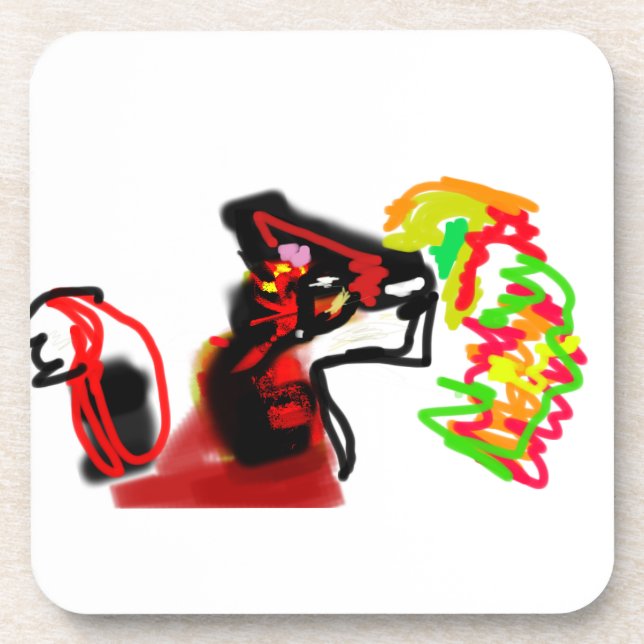 Posavasos Fox playing now autumn  (Frente)