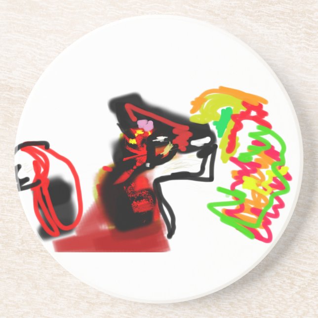 Posavasos Fox playing now autumn  (Frente)