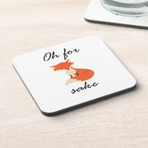 Posavasos Fox Sake Coasters