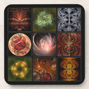 Posavasos Fractalworld