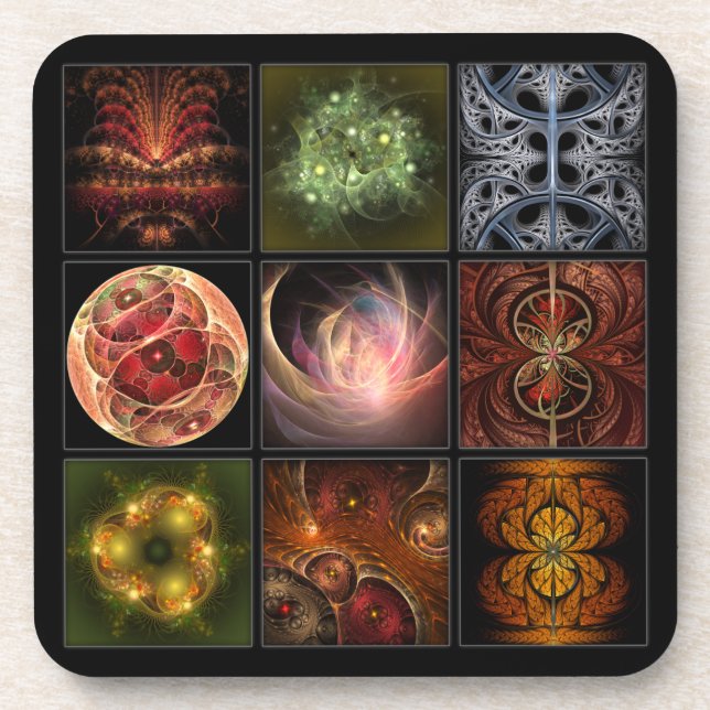 Posavasos Fractalworld (Frente)