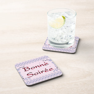 Posavasos Francés: Baterías Bonne Soiree