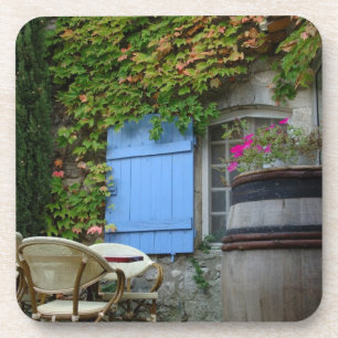 Posavasos Francia, Les Baux de Provenza, patio de café