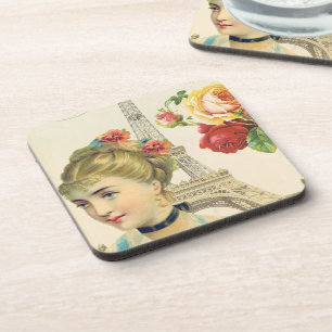 Posavasos Francia Paris Eiffel Tower Victoria Coaster Set