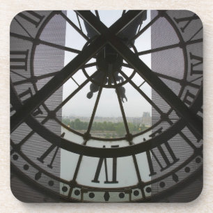 Posavasos Francia, París. Ver a través del río Sena