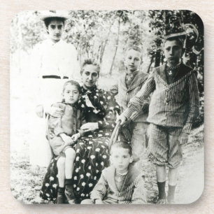 Posavasos Francois Mauriac (1885-1970) como niño (foto de