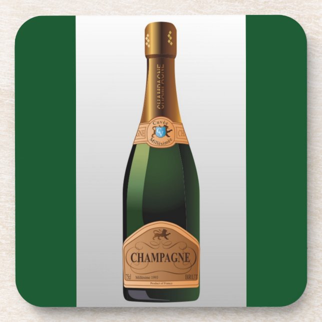 POSAVASOS FRASCO DE CHAMPAGNE (Frente)