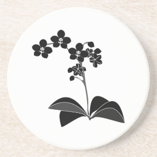 Posavasos Fraude de Silhouette Phalaenopsis