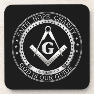 Posavasos Freemasonry symbol