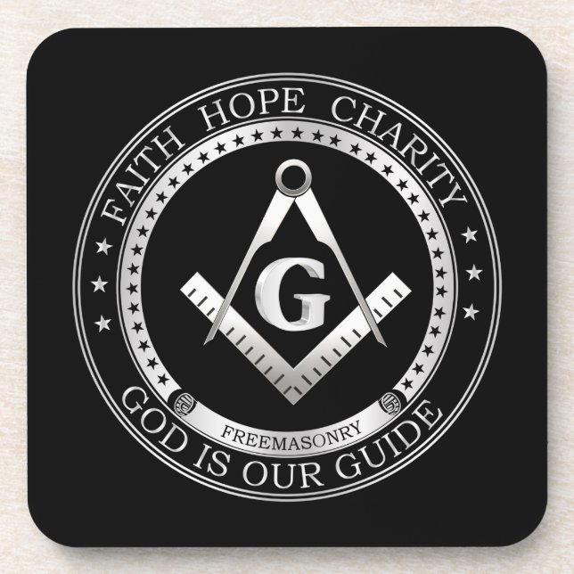 Posavasos Freemasonry symbol (Frente)