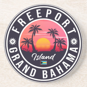 Posavasos Freeport Bahamas ventilado recuerdos de los años 6