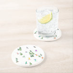 Posavasos Freeride Snowboarder Ilustracion Snowboarding<br><div class="desc">ilustracion de arte de Guay de pintorescos snowboard coloridos,  snowboard downhill en Mountains entre pinos,  abetos,  abetos sobre nieve fresca en polvo. Snowboard y paseos al aire libre en un bosque de invierno. Regalos de Snowboard. Decoración de Navidades de snowboard.</div>