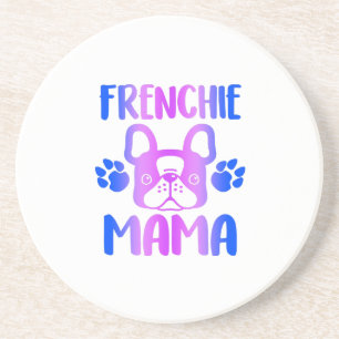 Posavasos Frenchie Mama Bulldog Por La Madre Del Perro Fur M